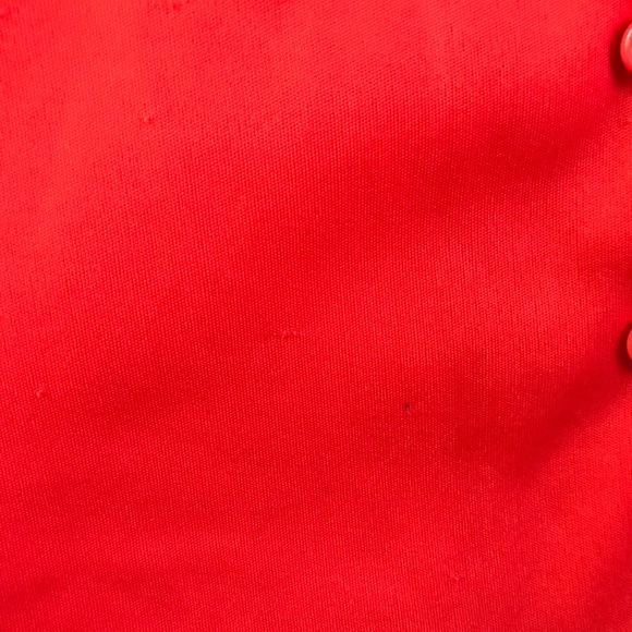 - Vintage 1970’s Act III bright red Blouse - Picture 8 of 9